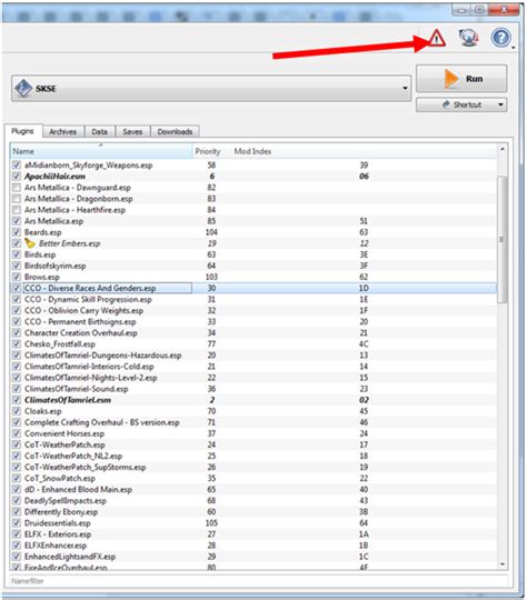 Problems with mod organiser - Skyrim Mod …