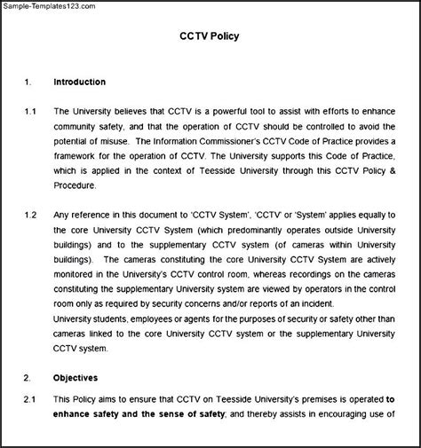 Procedure Format Template Classles Democracy