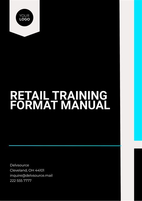 Procedure Manual Template Free Download Of Retail Training Manual