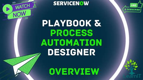 Process Automation Designer Playbook setup - YouTube