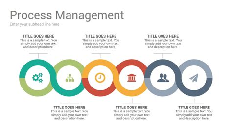 Process Diagrams Keynote Template SlideSalad
