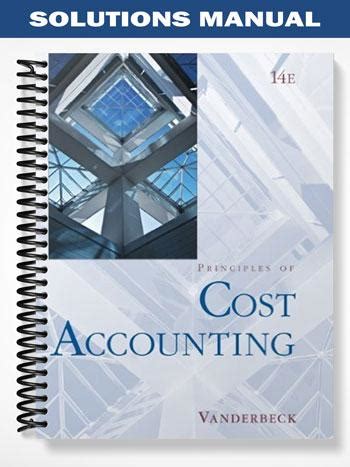 Process cost accounting system vanderbeck 14e manual. - Free down load solution manual for a transition to advanced mathematics 7e.