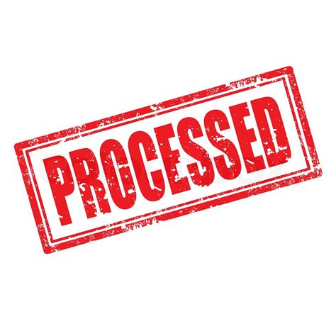 Processedstamp Stock Vector Colourbox