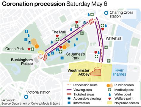 Procession route released for Thursday