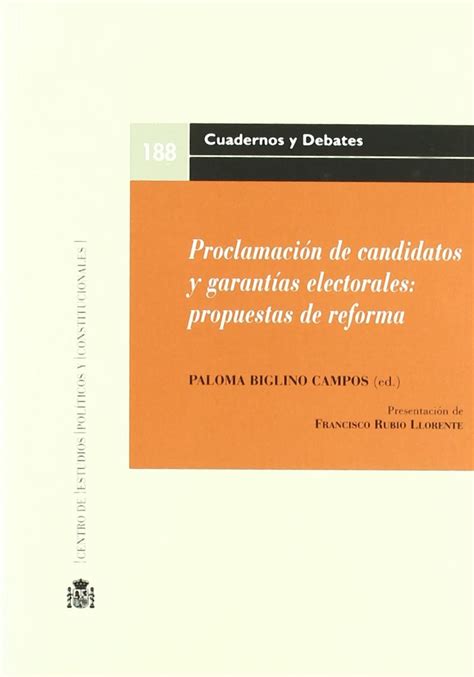 Proclamación de candidatos y garantías electorales. - Traditions in literature america reads classic edition study guides.
