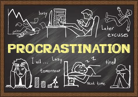 Procrastination. Distress is often linked to procrastination. Procrastination is the act of unnecessarily and voluntarily delaying or postponing something despite knowing that there will be negative consequences for doing so. It is a common human experience involving delays in everyday chores or even putting off important tasks such as ... . 
