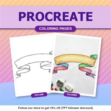 Procreate Coloring Sheets