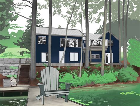 Procreate Tutorial How To Draw A Cottage dobbernationLOVES