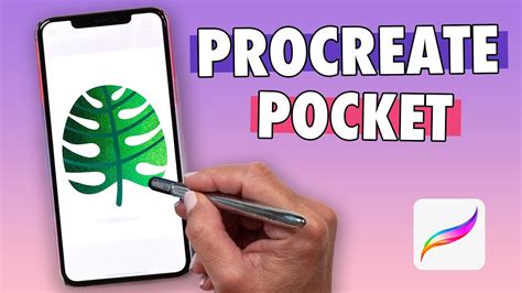 Procreate pocket iphone.  The application was initially only available on i...