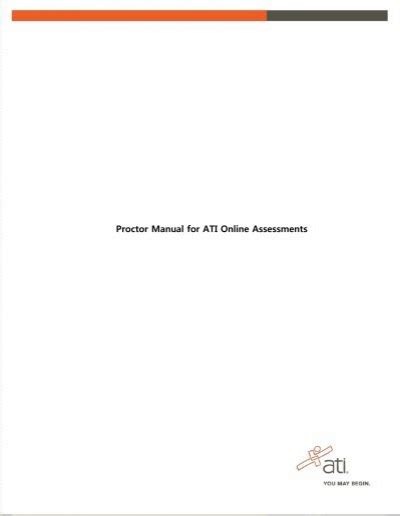 Proctor manual for ati online assessments. - La guerre secrète des espions belges.