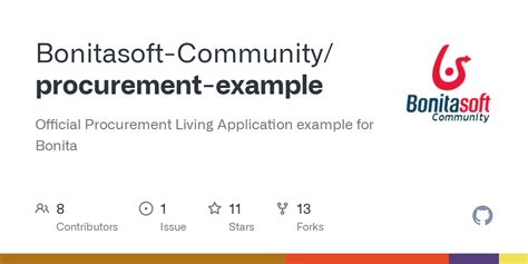 Procurement Example Bonitasoft Community