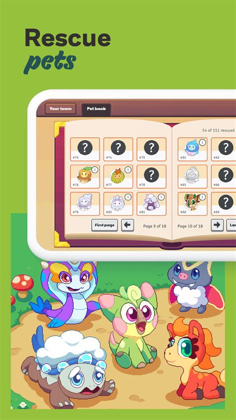 Prodigy app. Amazing pets, epic battles and math practice. Prodigy, the no-cost math game where kids can earn prizes, go on quests and play with friends all while learning math. 