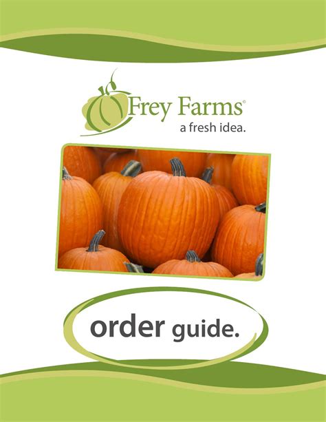 Produce Guide - Frey Farms