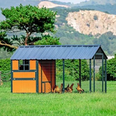 Attaches to any SummerHawk Ranch chicken coop; Can also be used as stand-alone enclosure; Return Policy; Product Information. Internet # 205745337. Model # 33679. Store SKU # 1001248861. Additional Resources Shop All SummerHawk Ranch. Specifications. Dimensions: H 5.71 in, W 20.47 in, D 37 in. Dimensions. Product Depth (in.)