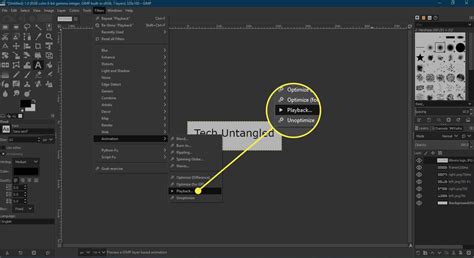 Producing an Animated GIF With GIMP