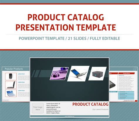 Product Catalog Powerpoint Presentation Template on Behance
