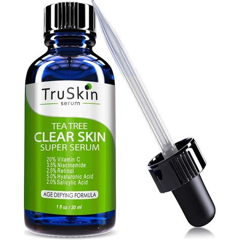 Product Info - Tea Tree Clear Skin Super Serum by TruSkin