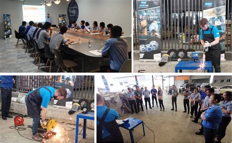 Product training at Hardware House Thailand - Norton Abrasives