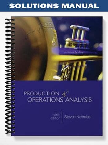 Production And Operations Analysis Solution Manual
