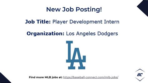 Production Intern - Los Angeles Dodgers - Los Angeles