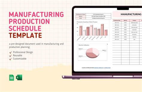 Production Lead Time Google Sheets