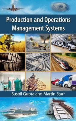 Read Production And Operations Management Systems By Sushil Gupta