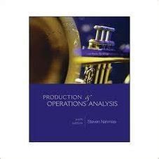 Productions Operations Analysis