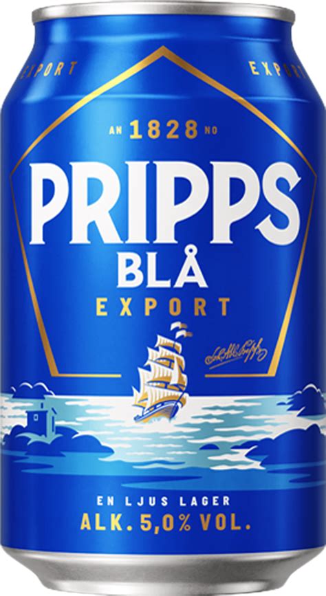 Products » Pripps Blå » Pripps Blå Export « Carlsberg Group