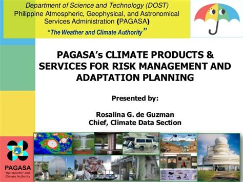 Products and Services - PAGASA