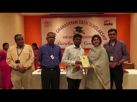 Prof Ghanshyam Dash Scholarship 2016 distribution ceremony-BIPF