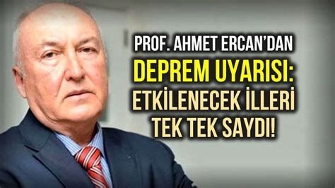 Prof. Dr. Ahmet Ercan'dan 'deprem' uyarısı... Bir kente dikkat çekti: 'Kırıklardan kaçacak yer yok'