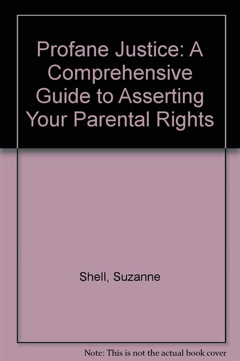 Profane justice a comprehensive guide to asserting your parental rights. - Manual transmission hard to shift cold weather.