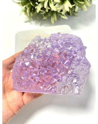 Professional Crystal cluster Silicone Mold
