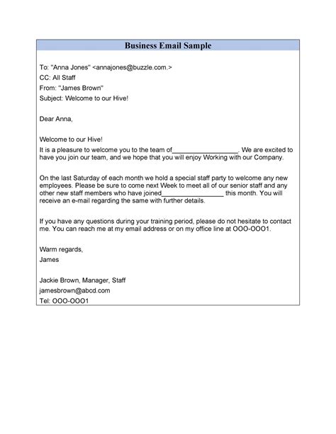 Professional Email 18+ Examples, Format, Pdf Examples