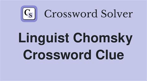 Professional Linguist Crossword Clue and Solver - Crossword Solver