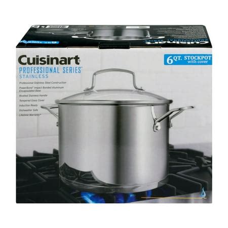 Professional Series™ Cookware 6 Quart Stockpot with Cover - Cuisinart