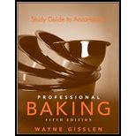 Professional baking 5th edition study guide. - Manuale del produttore di gelatiere cuisinart.