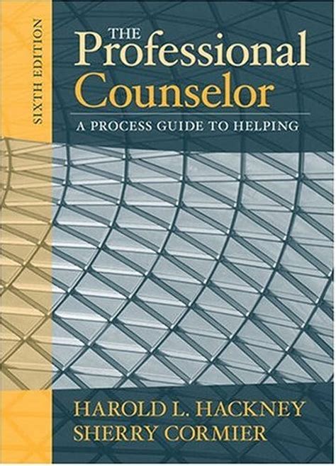 Professional counselor the a process guide to helping. - International resources guide to hazardous chemicals.