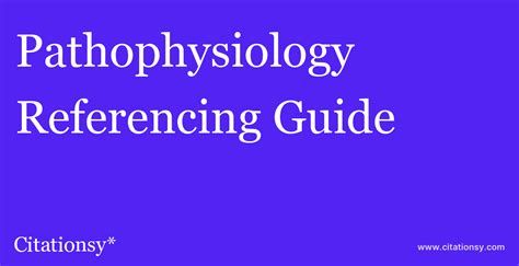 Professional guide to pathophysiology apa citation. - The six sigma black belt handbook chapter 6 six sigma and lean.
