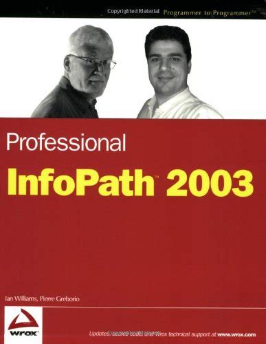 Professional infopath 2003 wrox professional guides. - Plumbing illustrated dictionary a practical a z guide.