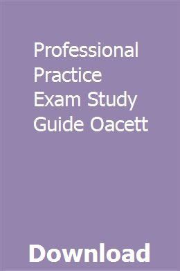 Professional practice exam study guide oacett. - W203 audio 20 diagrama de cableado.