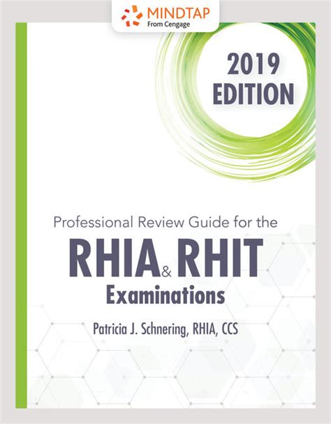 Professional reviee guide for rhia and rhit prep exam. - Organización y métodos en la administración pública.