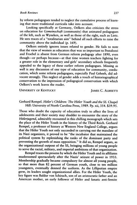 Professor gerhard rempel biography template