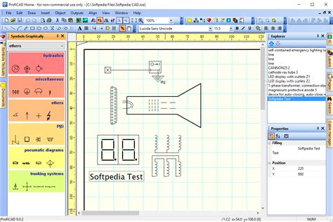 Proficad - ProfiCAD supports the drawing of photovoltaic circuit diagrams. In addition to the common electrical engineering symbols, the library includes symbols such as solar cells, photovoltaic panels, solar collectors, inverters, etc. Should you need more symbols, you can create them in the symbol editor . These sample drawings are supplied with the ...