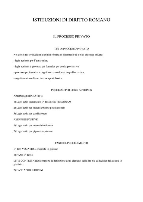 Profilo istituzionale del processo privato romano. - Manuale di servizio fax canon l220.