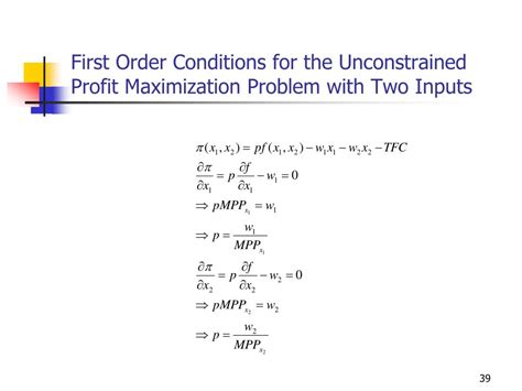 Profit maximization problem.  Profit Maximization is all about generating maximum ...