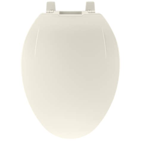 PROFLO Round Closed-Front Toilet Seat with Easy Clean a