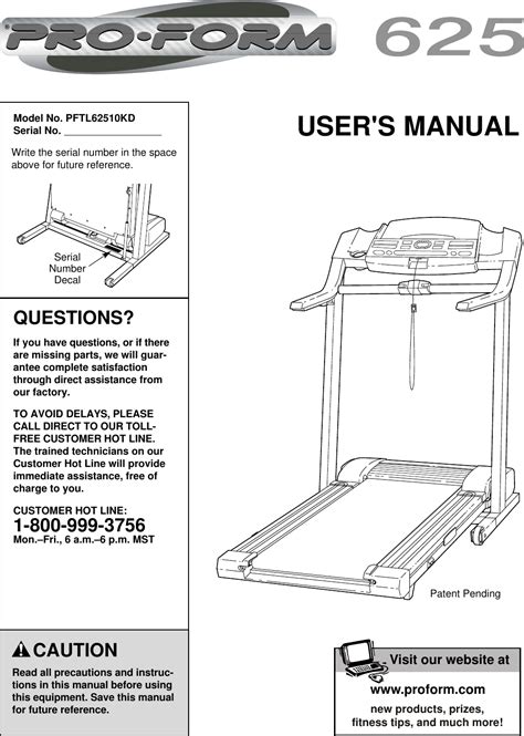 Proform treadmill maintenance manual. .  You can unsubscribe at any time by clicking ...