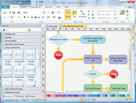 Program Flowchart Edraw is ideal to draw program flowcharts