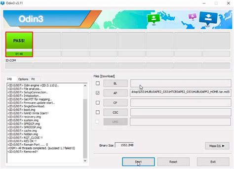 Programa odin.  Para usar odin simplemente debes ejecutar el programa .  A ROM flashing t...